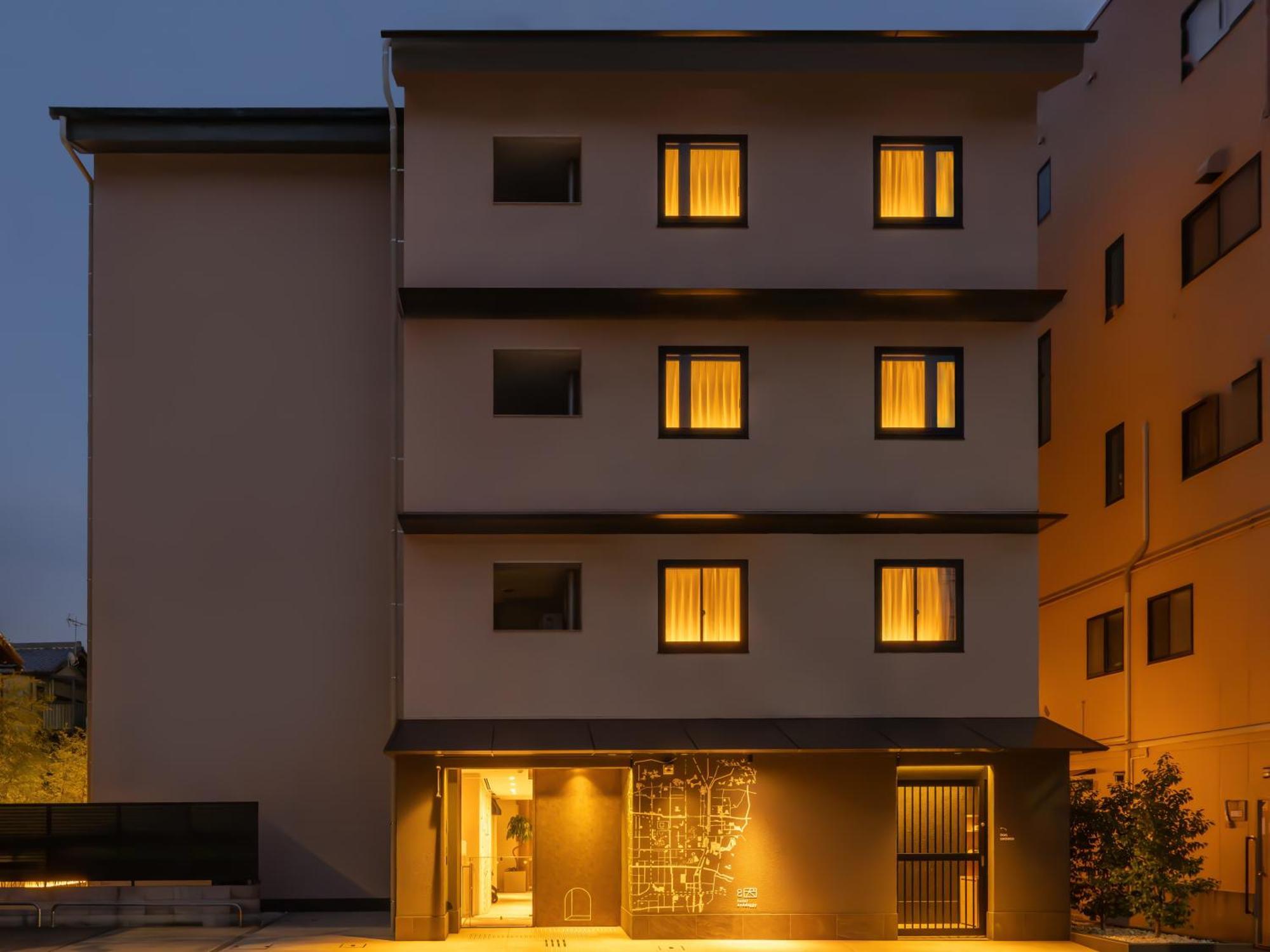 Hotel Anddoggy Kyoto Nijo Exterior foto
